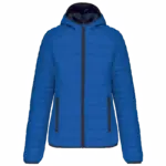 Ladies Hooded Padded Jacket K6111 Printed Foldable XS-XXL — product photo 8