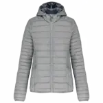 Ladies Hooded Padded Jacket K6111 Printed Foldable XS-XXL — product photo 10