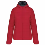 Ladies Hooded Padded Jacket K6111 Printed Foldable XS-XXL — product photo 12