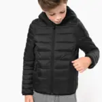 Donsjack met capuchon