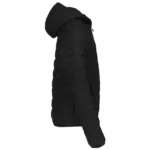 Donsjack met capuchon, black — productfoto 5