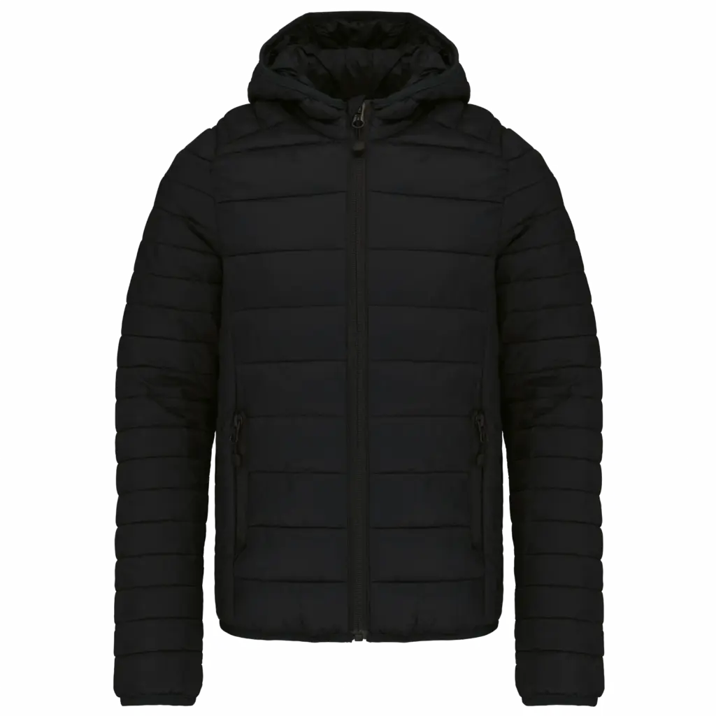 Hooded Down Jacket K6112 Printed Warm Packable Kids 6-14y — product photo 6