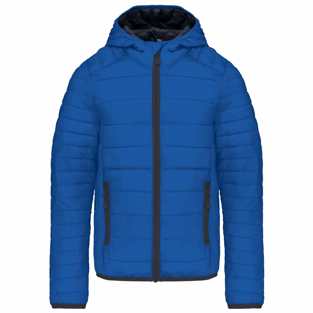 Hooded Down Jacket K6112 Printed Warm Packable Kids 6-14y — product photo 7