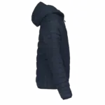 Donsjack met capuchon, navy — productfoto 7