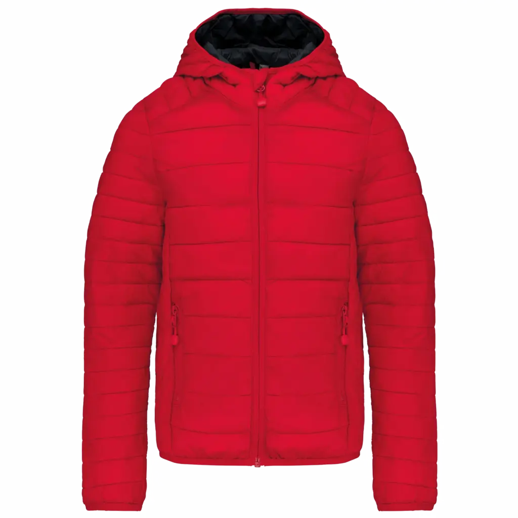 Hooded Down Jacket K6112 Printed Warm Packable Kids 6-14y — product photo 9