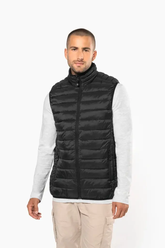 Men’s lightweight sleeveless down jacket