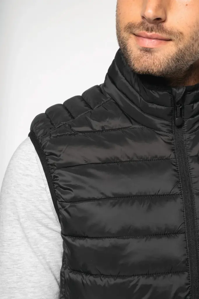 Men’s lightweight sleeveless down jacket — productfoto 3