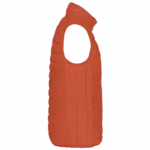 Men’s lightweight sleeveless down jacket, burnt ochre — productfoto 6