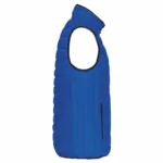 Men’s lightweight sleeveless down jacket, light royal blue — productfoto 10