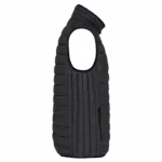 Men’s lightweight sleeveless down jacket, marl dark grey — productfoto 11
