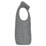 Men’s lightweight sleeveless down jacket, marl silver — productfoto 12