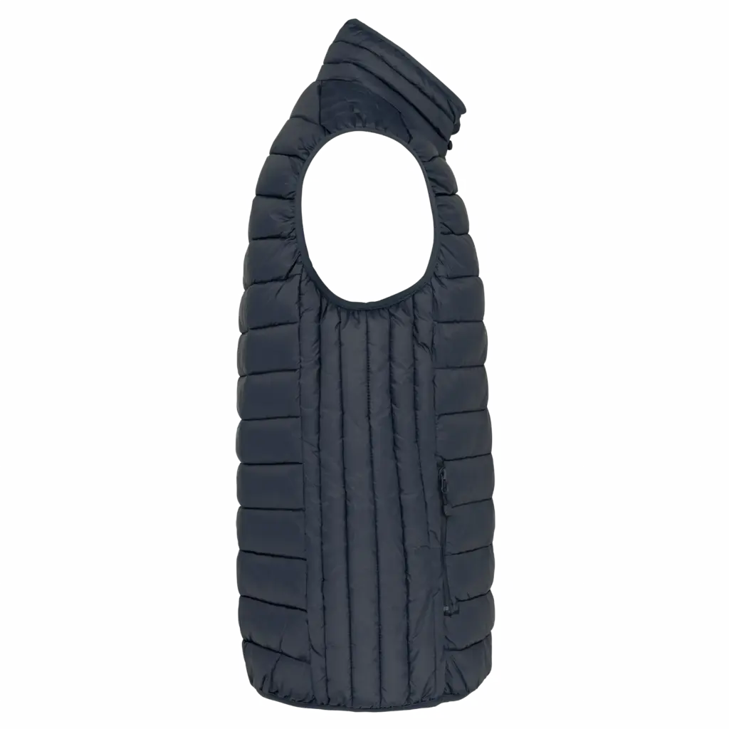 Men’s lightweight sleeveless down jacket, navy — productfoto 14