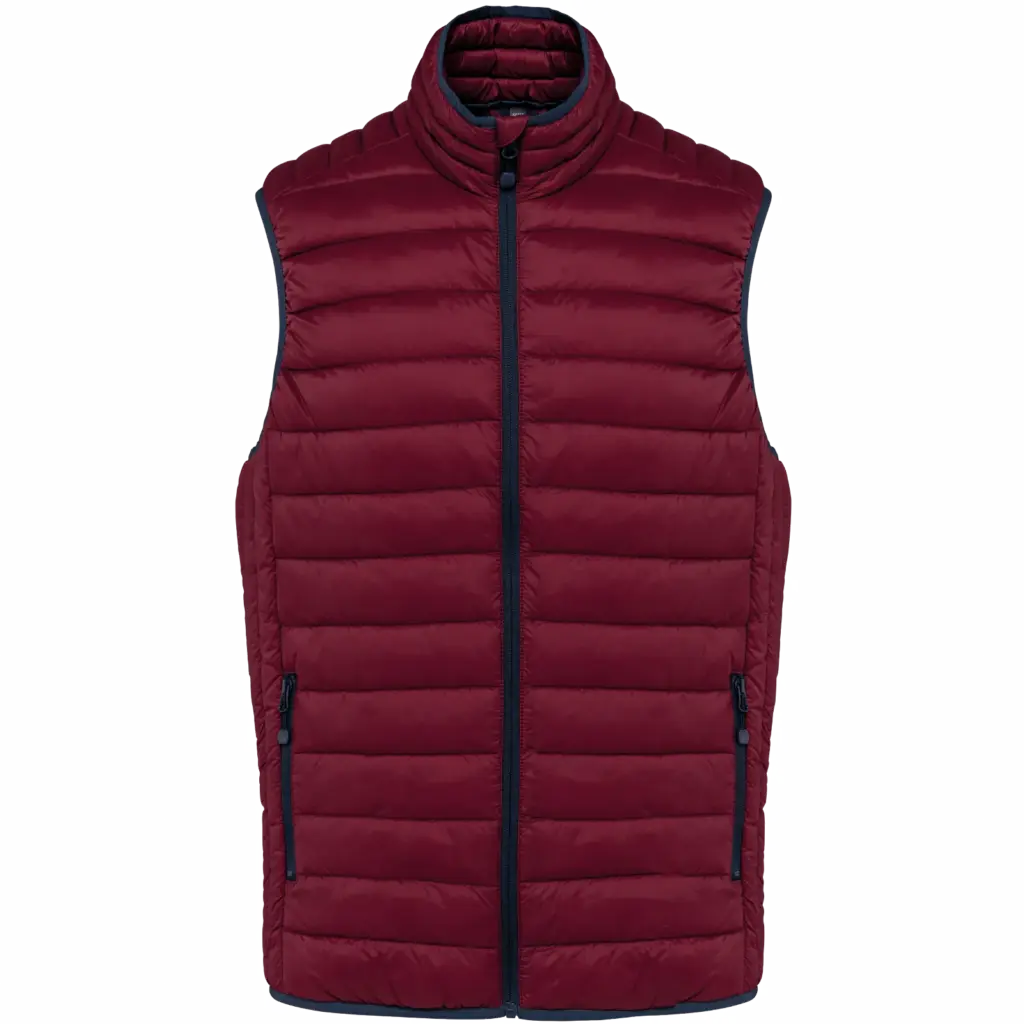 Daunenweste K6113 Herren bedrucken leicht packbar S-4XL — Produktfoto 18