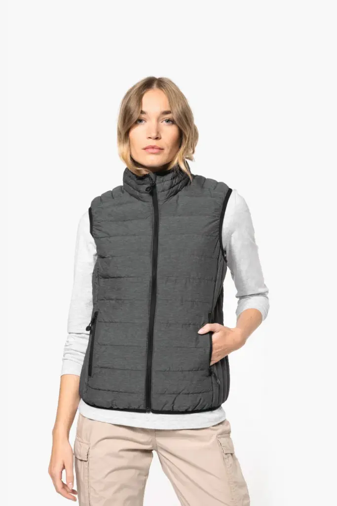 Ladies' lightweight sleeveless down jacket