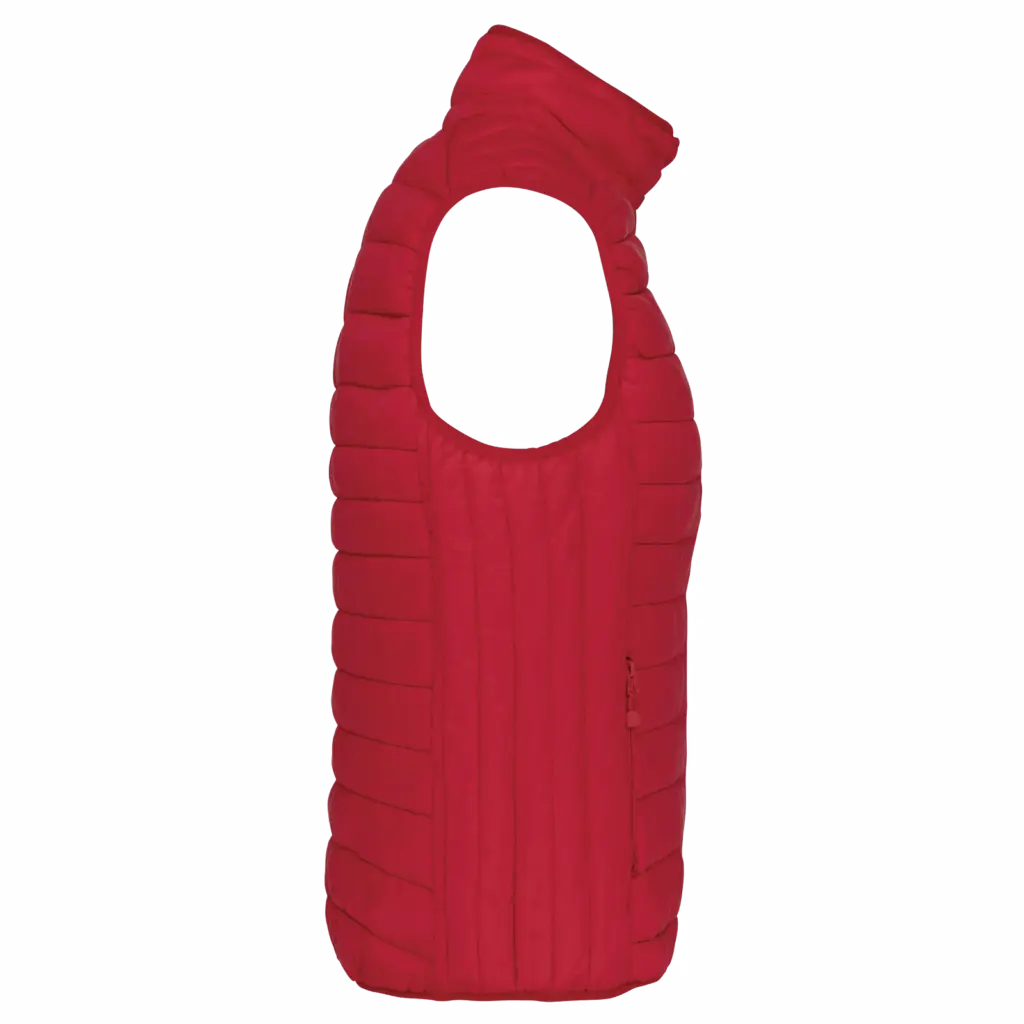 PS_K6114-S_RED - Hidalgo Ladies' lightweight sleeveless down jacket — productfoto 15