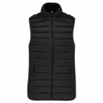 Ladies' lightweight sleeveless down jacket, black — productfoto 6