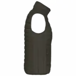 PS_K6114-S_DARKKHAKI - Hidalgo Ladies' lightweight sleeveless down jacket, dark khaki — productfoto 7
