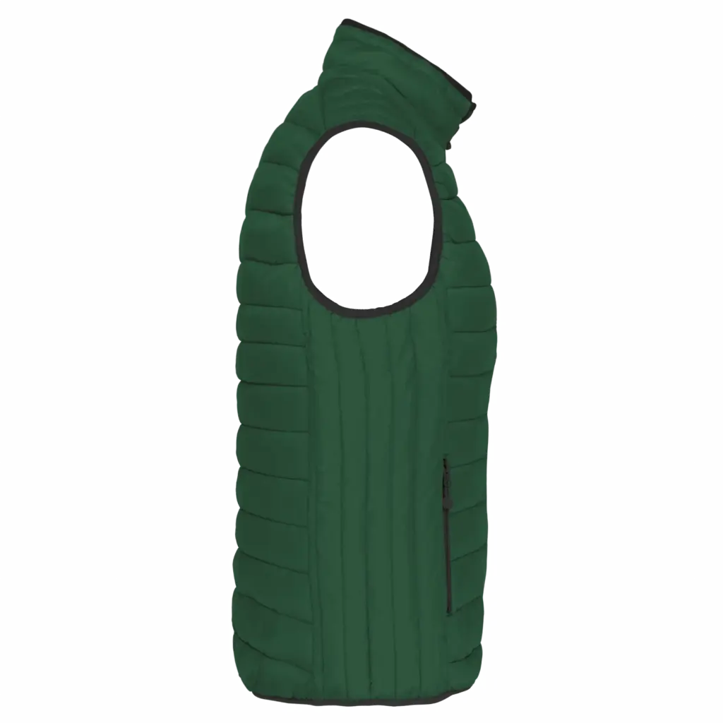 PS_K6114-S_FORESTGREEN - Hidalgo Ladies' lightweight sleeveless down jacket, forest green — productfoto 8