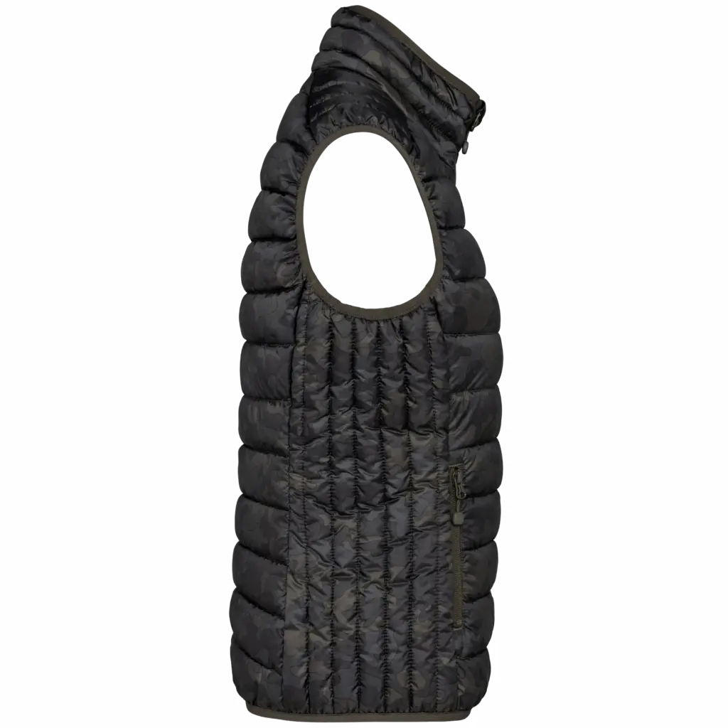 PS_K6114-S_JUNGLECAMO - Hidalgo Ladies' lightweight sleeveless down jacket, jungle camo — productfoto 9