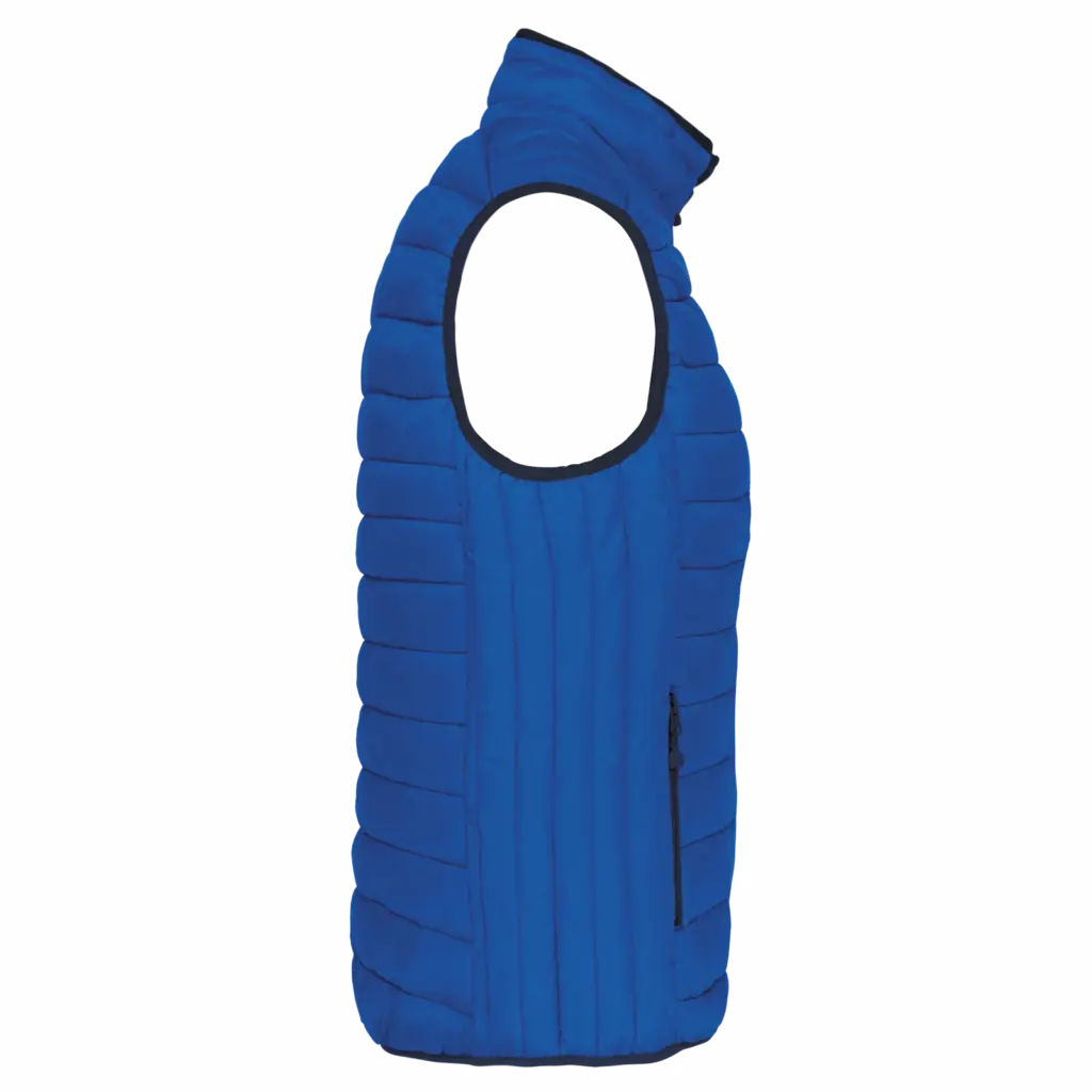 PS_K6114-S_LIGHTROYALBLUE - Hidalgo Ladies' lightweight sleeveless down jacket, light royal blue — productfoto 10
