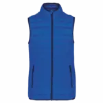 Ladies' lightweight sleeveless down jacket, light royal blue — productfoto 11