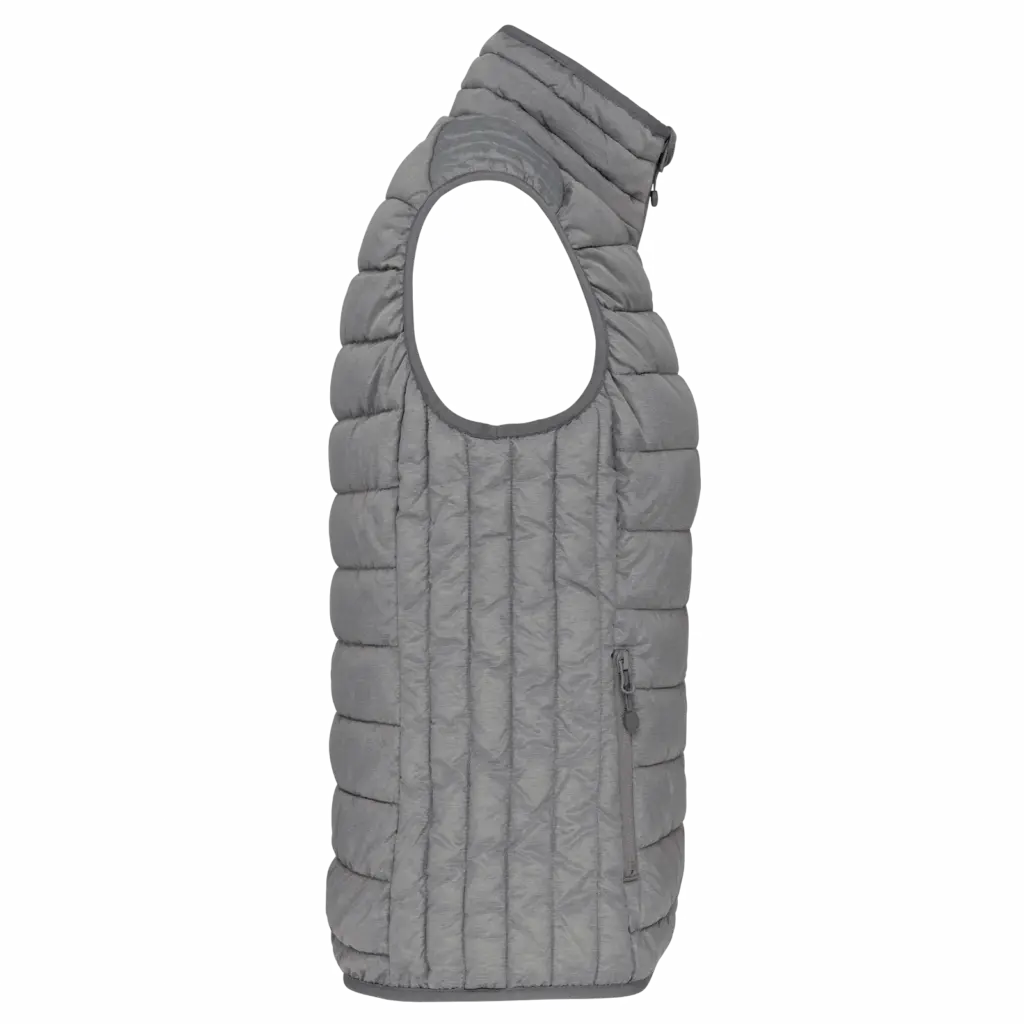 PS_K6114-S_MARLSILVER - Hidalgo Ladies' lightweight sleeveless down jacket, marl silver — productfoto 12