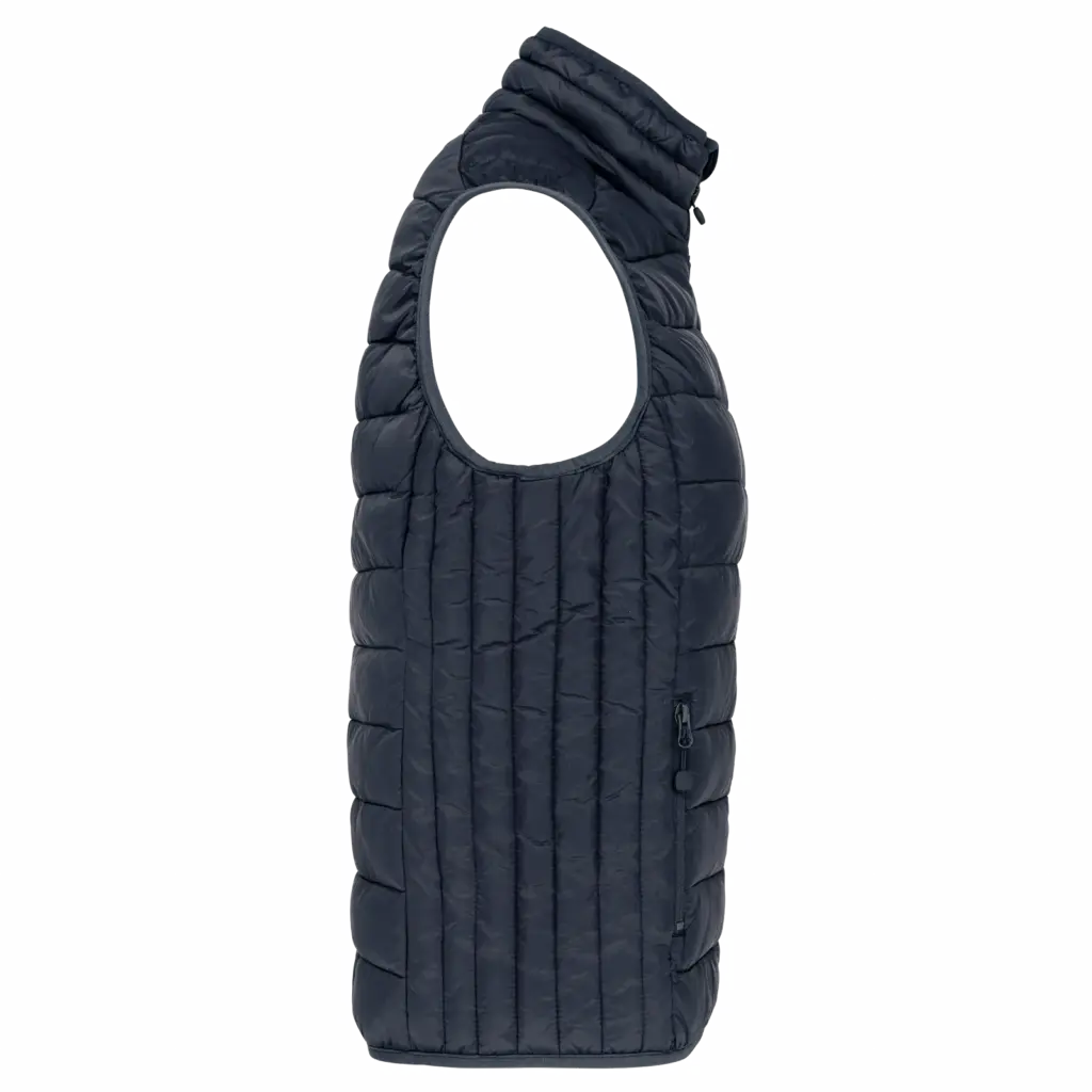 PS_K6114-S_NAVY - Hidalgo Ladies' lightweight sleeveless down jacket, navy — productfoto 14