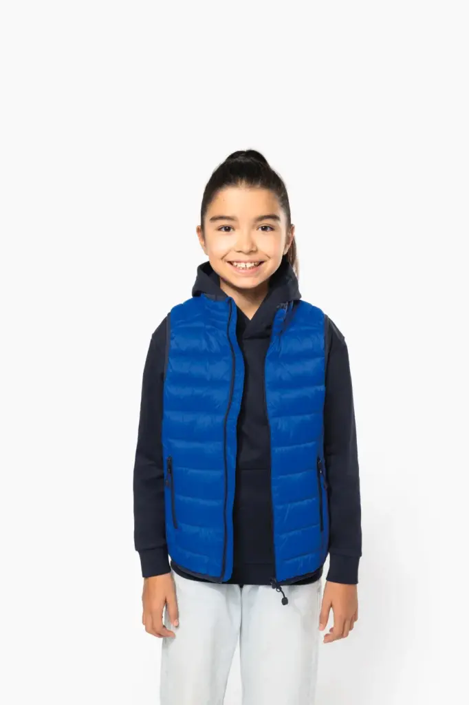 Lichte kinder-bodywarmer
