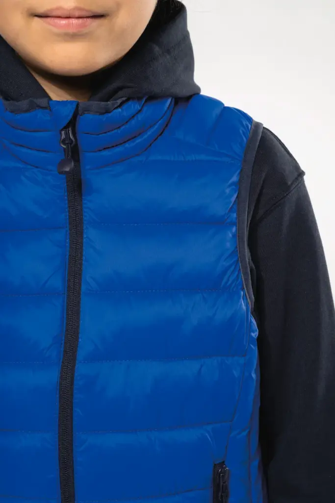 Lichte kinder-bodywarmer — productfoto 3