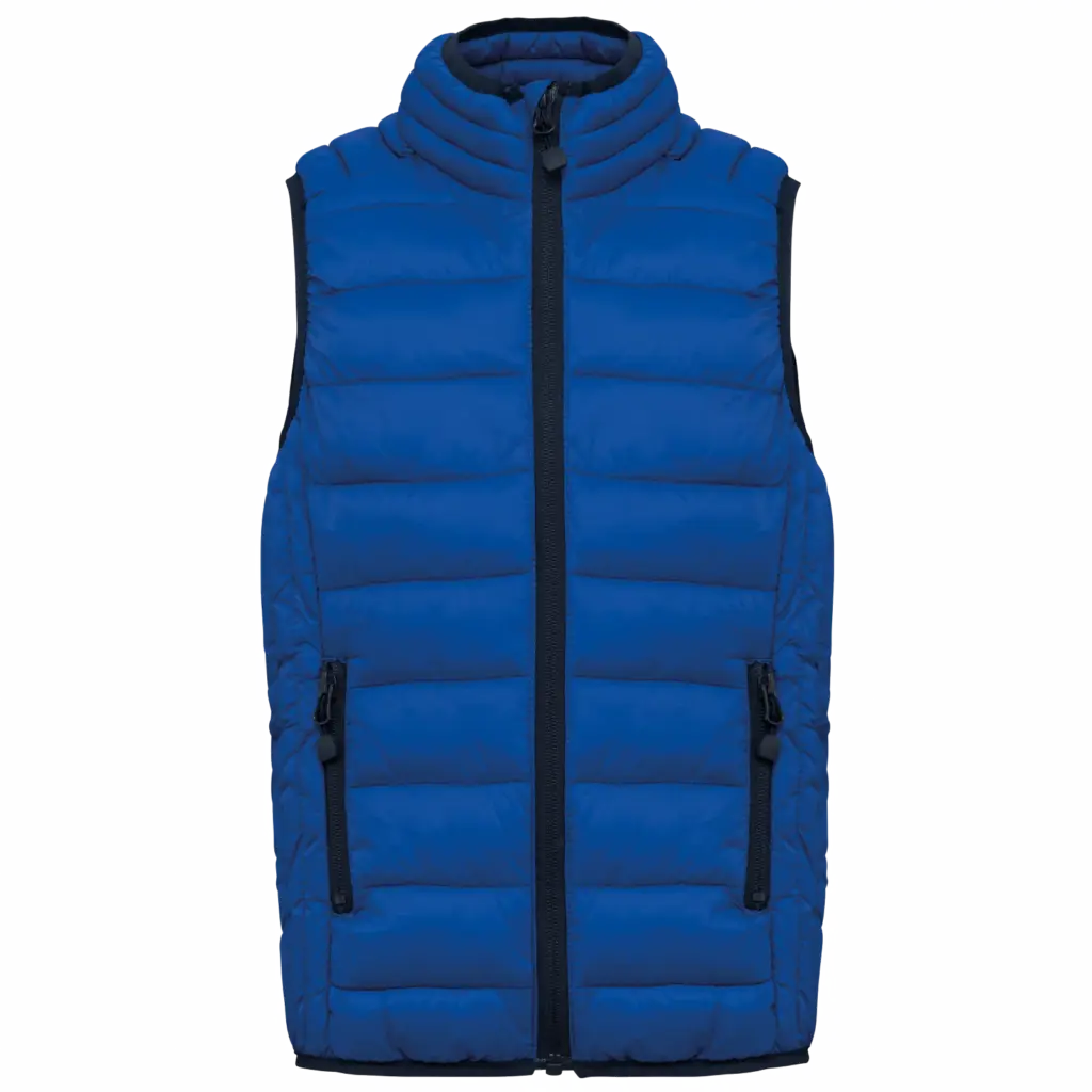 Kinder Bodywarmer bedrucken K6115 Leicht Faltbar 6-14 Jahre — Produktfoto 7