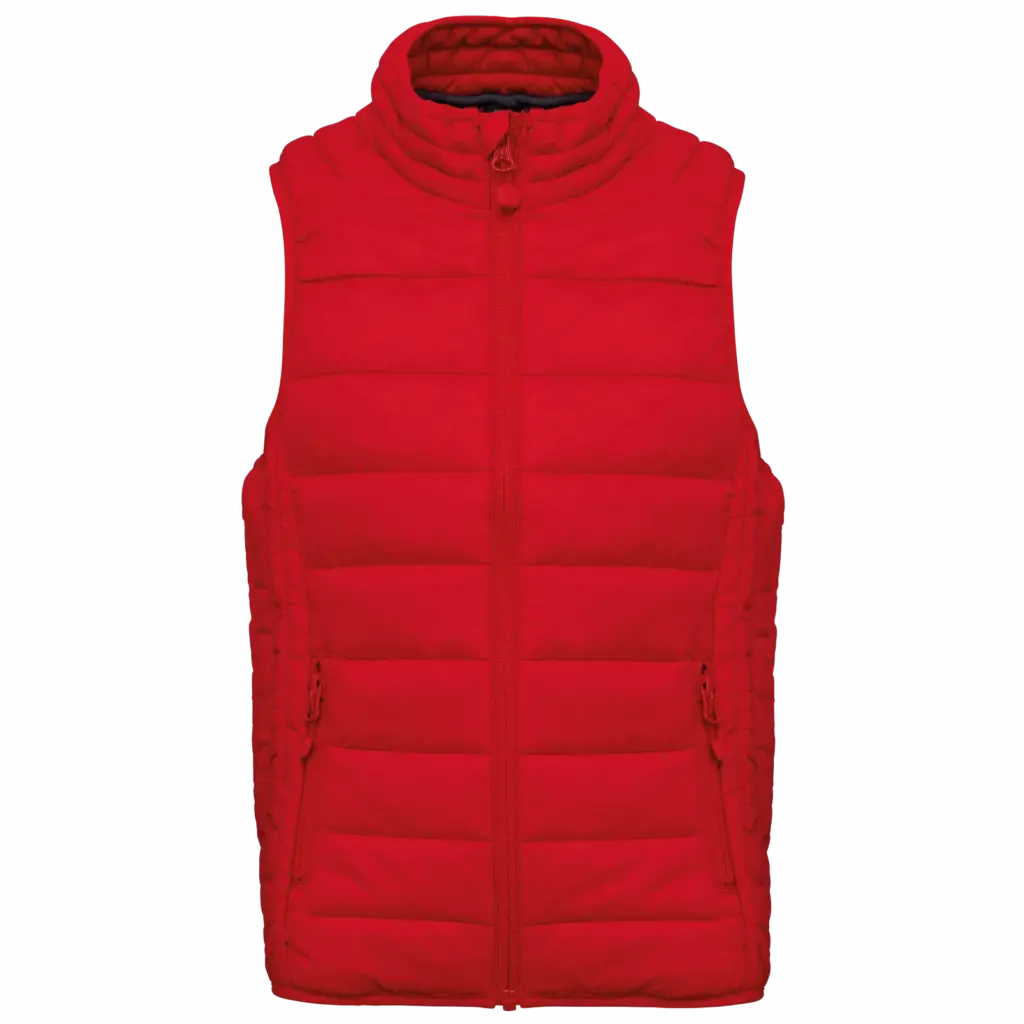 Kinder Bodywarmer bedrucken K6115 Leicht Faltbar 6-14 Jahre — Produktfoto 9