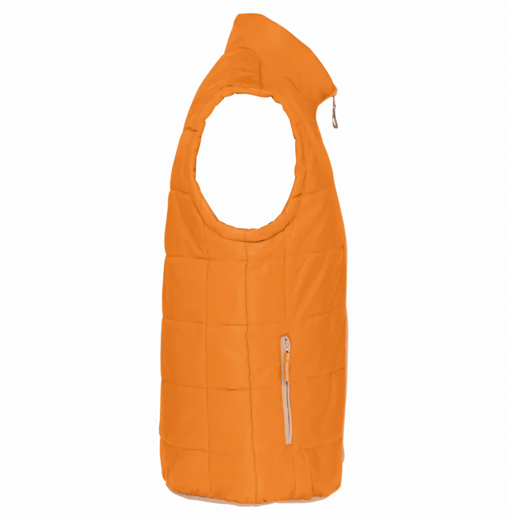 PS_K6116-S_ORANGE - Hidalgo Gewatteerde bodywarmer, orange — productfoto 10