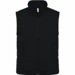 Met fleece gevoerde bodywarmer, black — productfoto 6