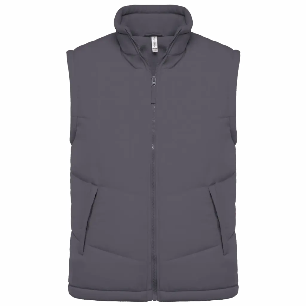Bodywarmer bedrucken K6118 Fleece Mikrofaser XS-4XL — Produktfoto 7