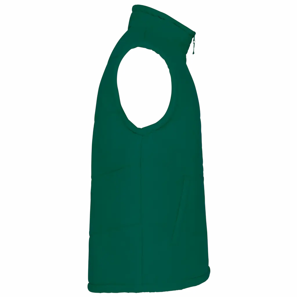 PS_K6118-S_DARKGREEN - Hidalgo Met fleece gevoerde bodywarmer, dark green — productfoto 7