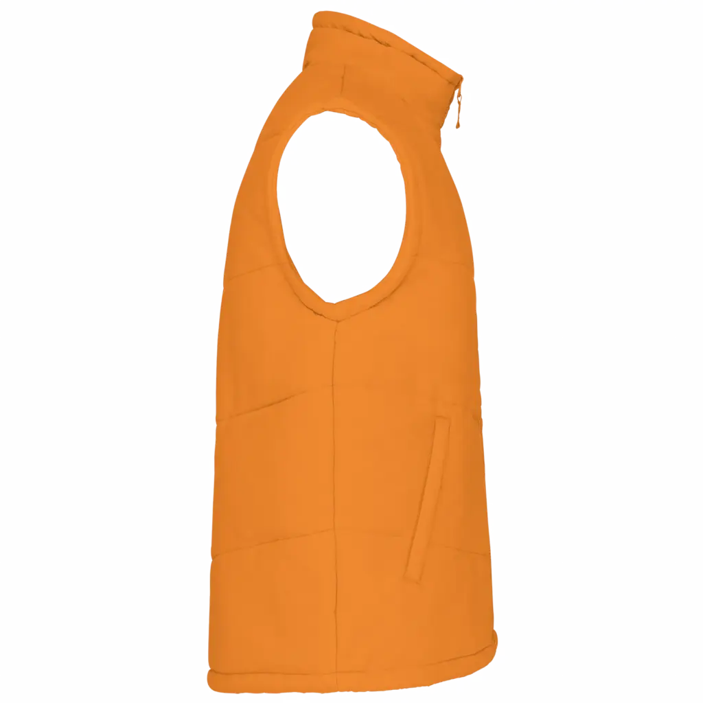 PS_K6118-S_ORANGE - Hidalgo Met fleece gevoerde bodywarmer, orange — productfoto 12