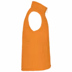 PS_K6118-S_ORANGE - Hidalgo Met fleece gevoerde bodywarmer, orange — productfoto 12
