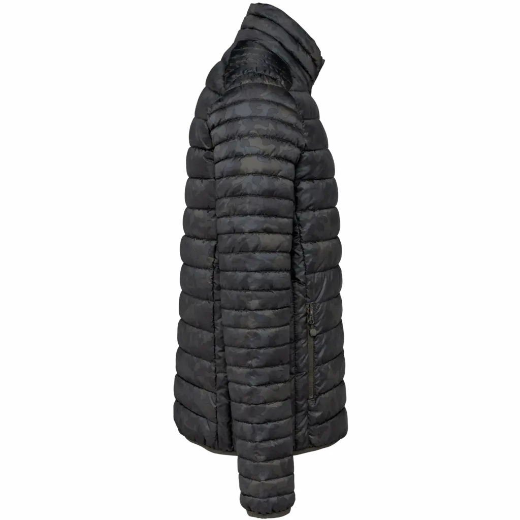 PS_K6120-S_JUNGLECAMO - Hidalgo-werbeartikel Men's lightweight padded jacket, jungle camo — productfoto 9
