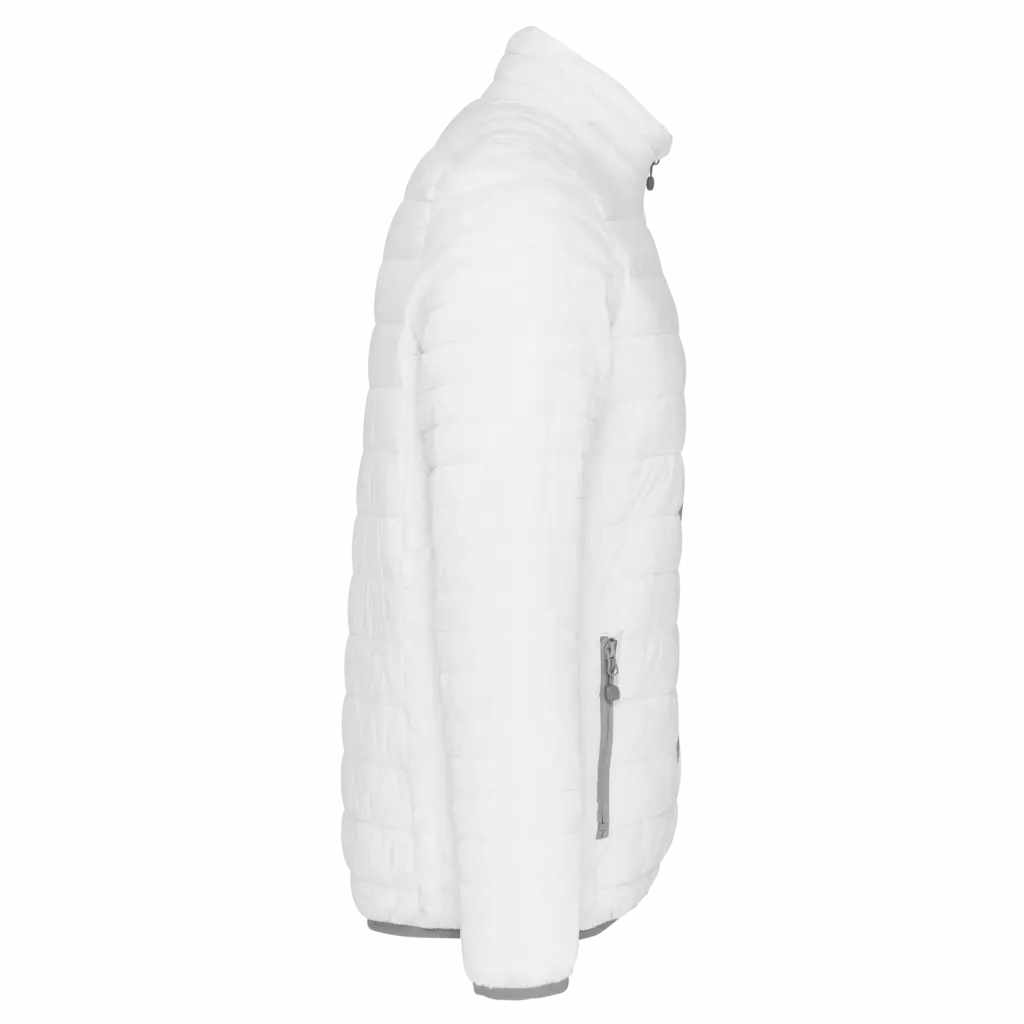 PS_K6120-S_WHITE - Hidalgo-werbeartikel Men's lightweight padded jacket, white — productfoto 16
