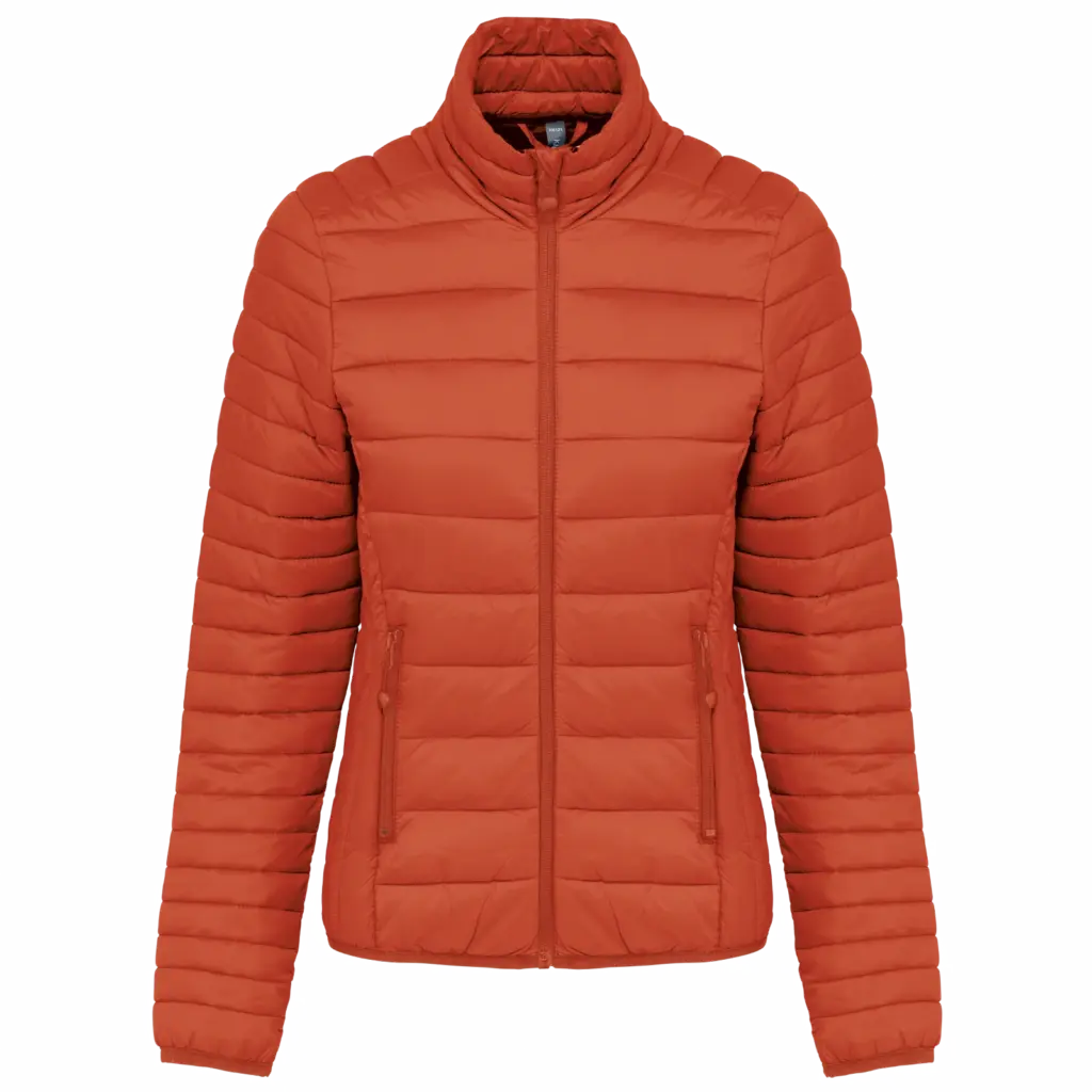 Padded Jacket Damen bedrucken K6121 Packbar Nylon XS-XXL — Produktfoto 7
