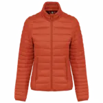 Padded Jacket Damen bedrucken K6121 Packbar Nylon XS-XXL — Produktfoto 7