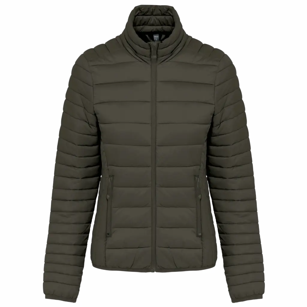 Padded Jacket Damen bedrucken K6121 Packbar Nylon XS-XXL — Produktfoto 8