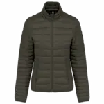 Padded Jacket Damen bedrucken K6121 Packbar Nylon XS-XXL — Produktfoto 8
