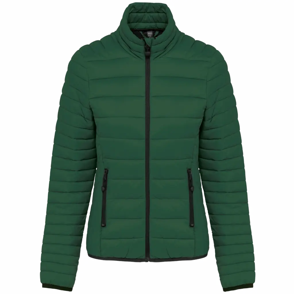 Padded Jacket Damen bedrucken K6121 Packbar Nylon XS-XXL — Produktfoto 9