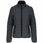 Padded Jacket Damen bedrucken K6121 Packbar Nylon XS-XXL — Produktfoto 12