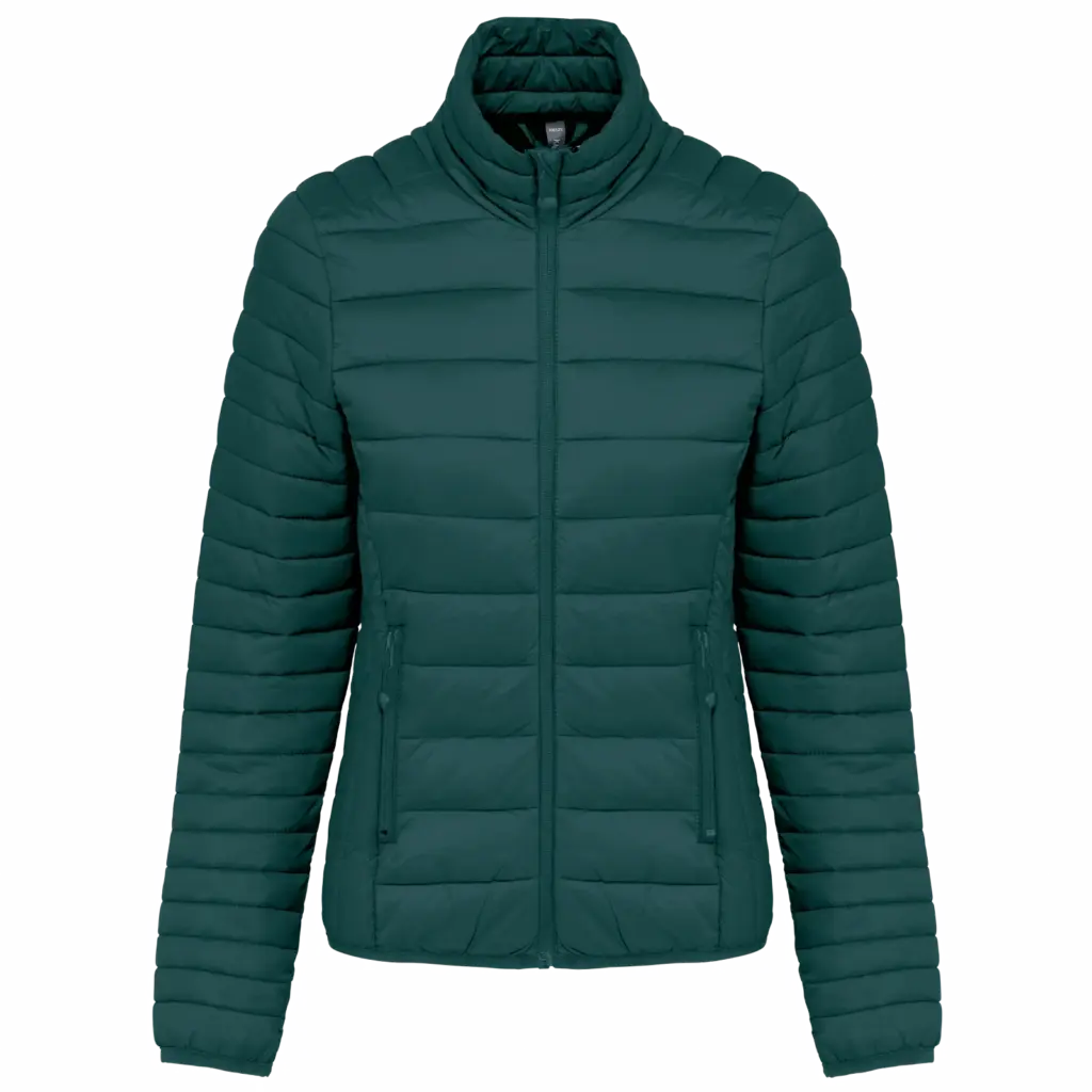 Padded Jacket Damen bedrucken K6121 Packbar Nylon XS-XXL — Produktfoto 14