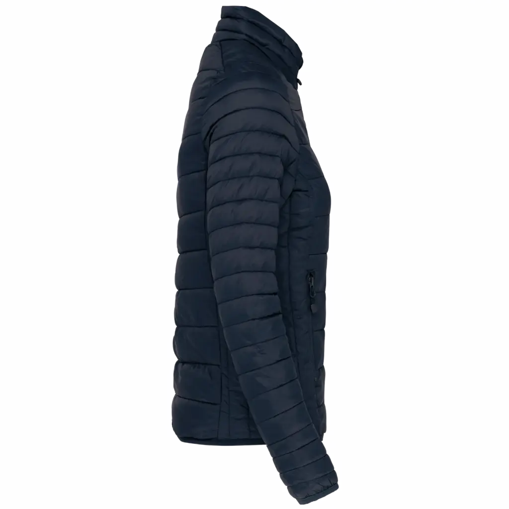Ladies' lightweight padded jacket, navy — productfoto 14