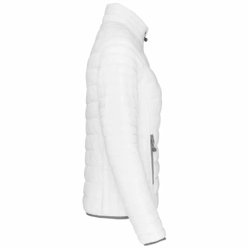 Ladies' lightweight padded jacket, white — productfoto 16
