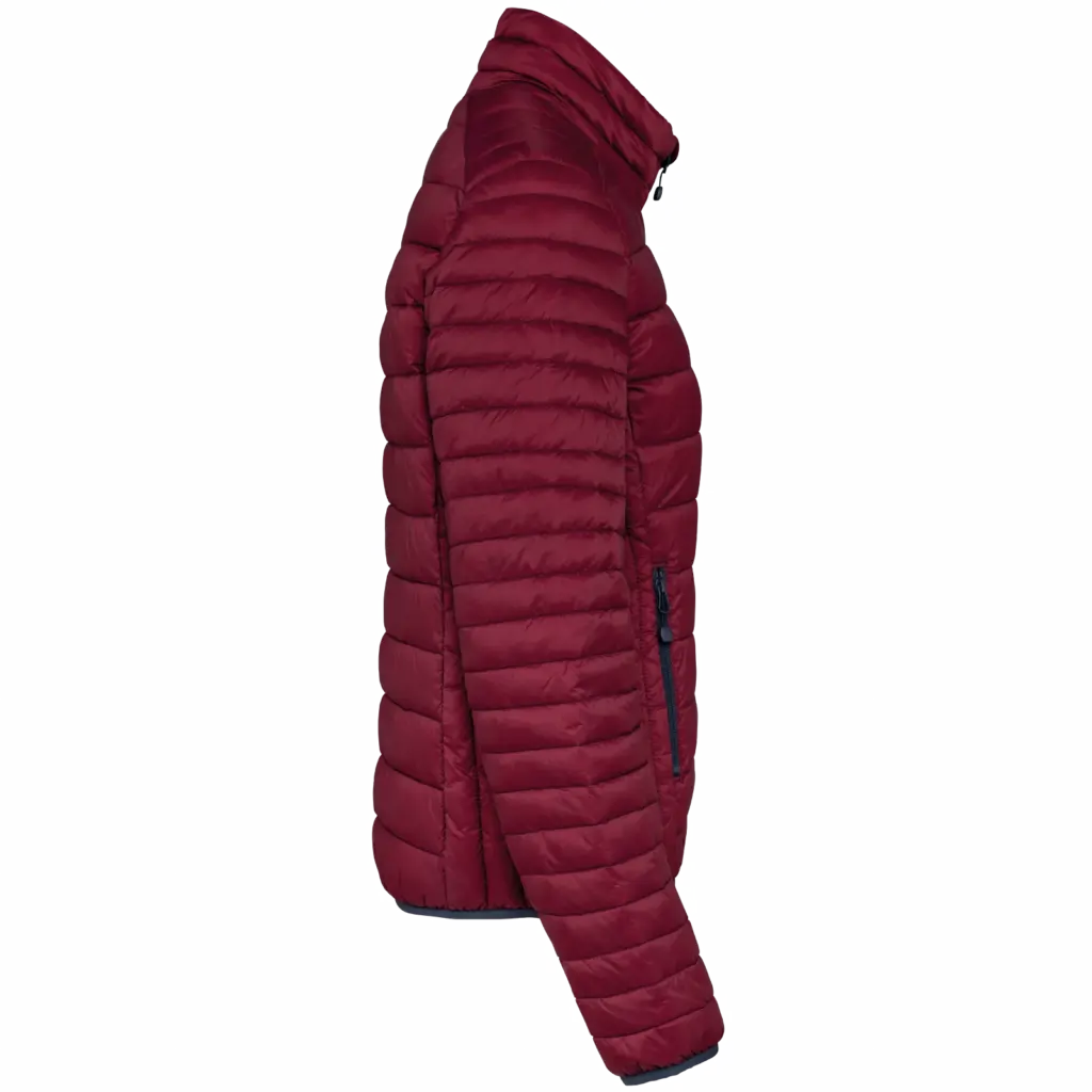 Ladies' lightweight padded jacket, wine — productfoto 17