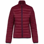 Padded Jacket Damen bedrucken K6121 Packbar Nylon XS-XXL — Produktfoto 18